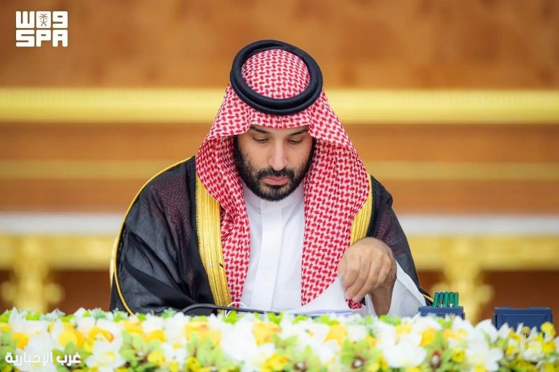 سمو ولي العهد يرأس جلسة  مجلس الوزراء  في جدة
