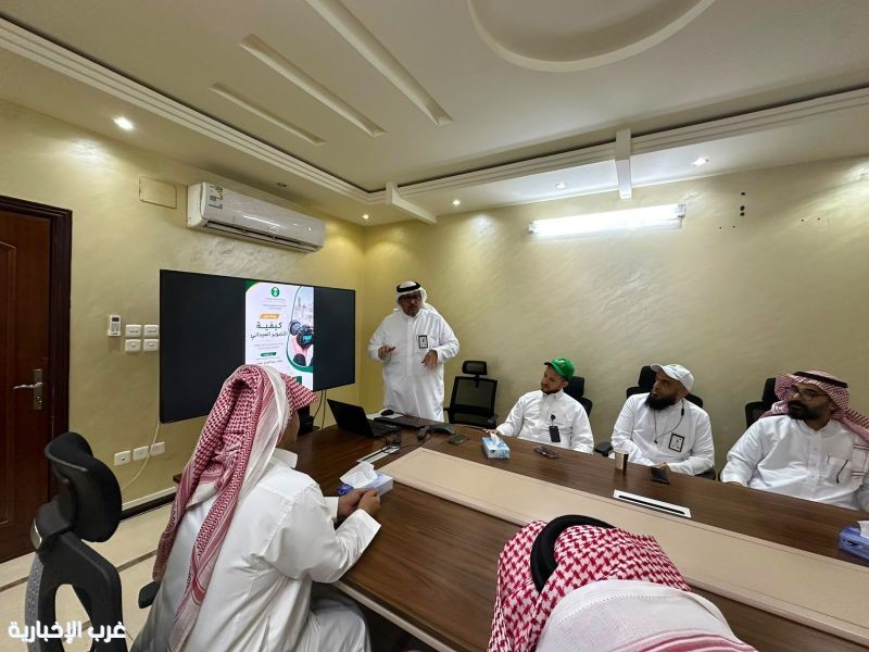 مكتب وزارة البيئة والمياه والزراعة بالعاصمة المقدسة ينفذ ورشة عمل «كيفية التصوير الميداني»