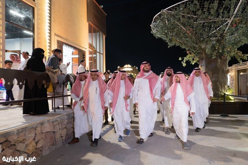 محافظ الطائف يزور “بوليفارد الهدا” ويطّلع على فعالياته الترفيهية