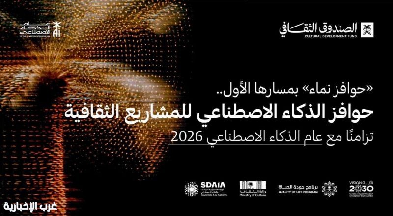 الصندوق الثقافي يُطلق "حوافز الذكاء الاصطناعي للمشاريع الثقافية"