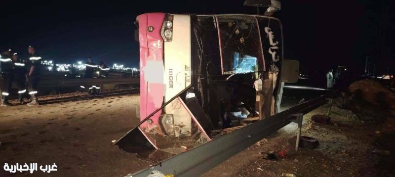 مصرع 6 أشخاص وإصابة 31 آخرين بحادث سير في الجزائر