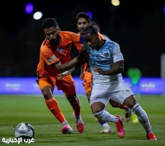 الهلال يواصل انطلاقته القوية بثلاثية نظيفة أمام الفيحاء
