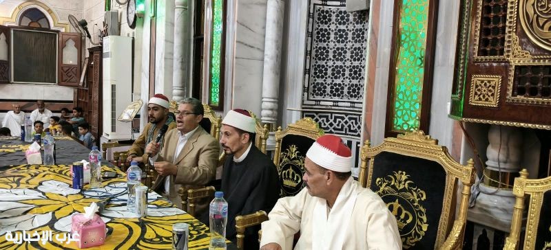 مصر: نفحات نبوبه عطره بمسجد السيده رقيه بالمحلة الكبرى احتفالا بذكرى المولد  النبوي الشريف