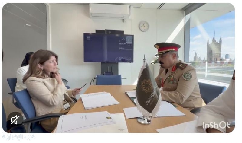 أمين عام التحالف الإسلامي العسكري لمحاربة الإرهاب يلتقي المدير العام لمديرية مكافحة الإرهاب في المملكة المتحدة