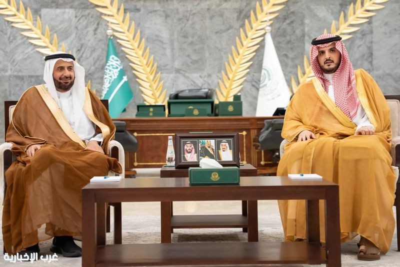محافظ الطائف يستقبل وزير الحج والعمرة محافظ الطائف يستقبل وزير الحج والعمرة