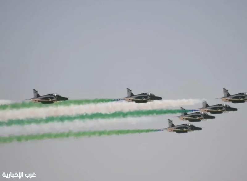 فريق الصقور السعودية يقدّم عروضًا جوية ضمن معرض العلمين الدولي للطيران والفضاء