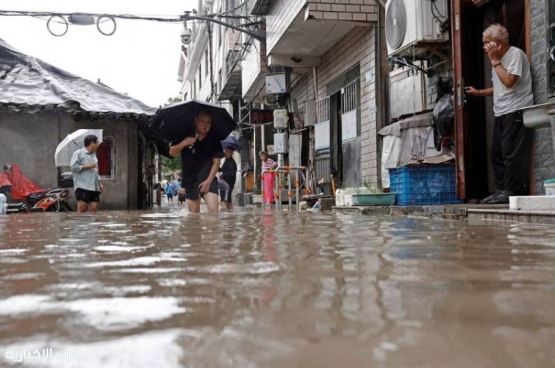 إجلاء أكثر من 31 ألف شخص بسبب الأمطار الغزيرة جنوب الصين