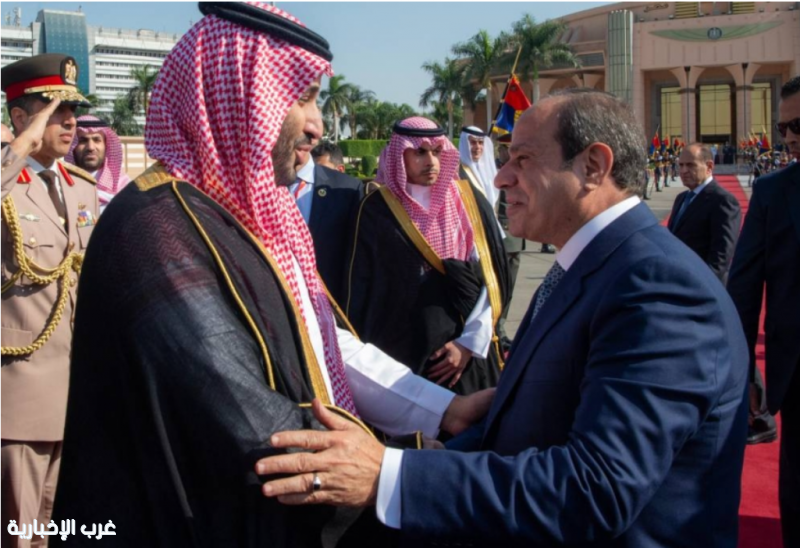 ولي العهد للسيسي: مباحثاتنا أكدت متانة العلاقات الأخوية