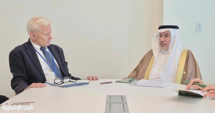 الربيعة يُناقش تعزيز التعاون الإغاثي مع المجلس النرويجي للاجئين