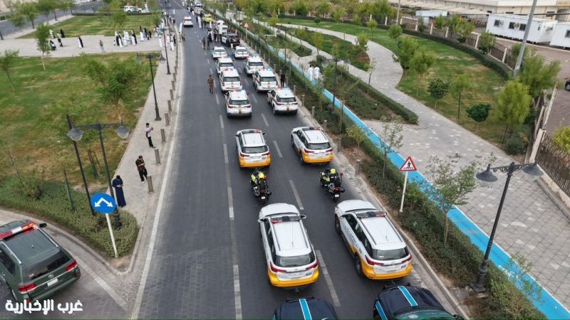 الدفاع المدني يشارك في احتفالات اليوم الوطني السعودي بمختلف مناطق المملكة