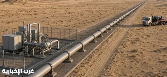 السعودية تستأنف تصدير النفط عبر خط أنابيب شرق-غرب السعودية تستأنف تصدير النفط عبر خط أنابيب شرق-غرب
