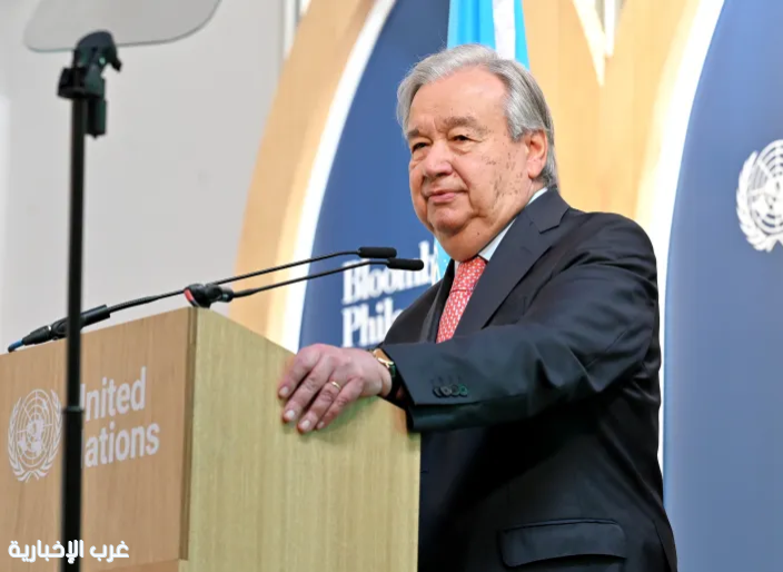 أمين عام الأمم المتحدة : يدعو لوقف دائم وشامل لإطلاق النار بغزة أمين عام الأمم المتحدة : يدعو لوقف دائم وشامل لإطلاق النار بغزة