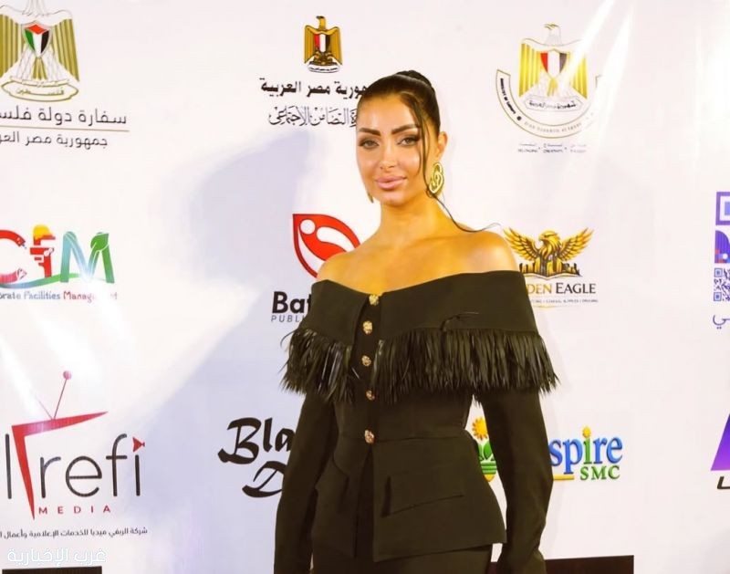كلوديا حنا تخطف الأنظار في مهرجان بردية السينمائي