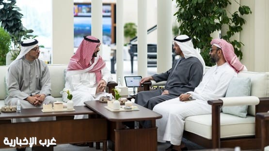 تحرك سعودي إماراتي رفيع المستوى في أبوظبي.. ورسائل مهمة بشأن أمن المنطقة ومستقبل الشرق الأوسط تحرك سعودي إماراتي رفيع المستوى في أبوظبي.. ورسائل مهمة بشأن أمن المنطقة ومستقبل الشرق الأوسط