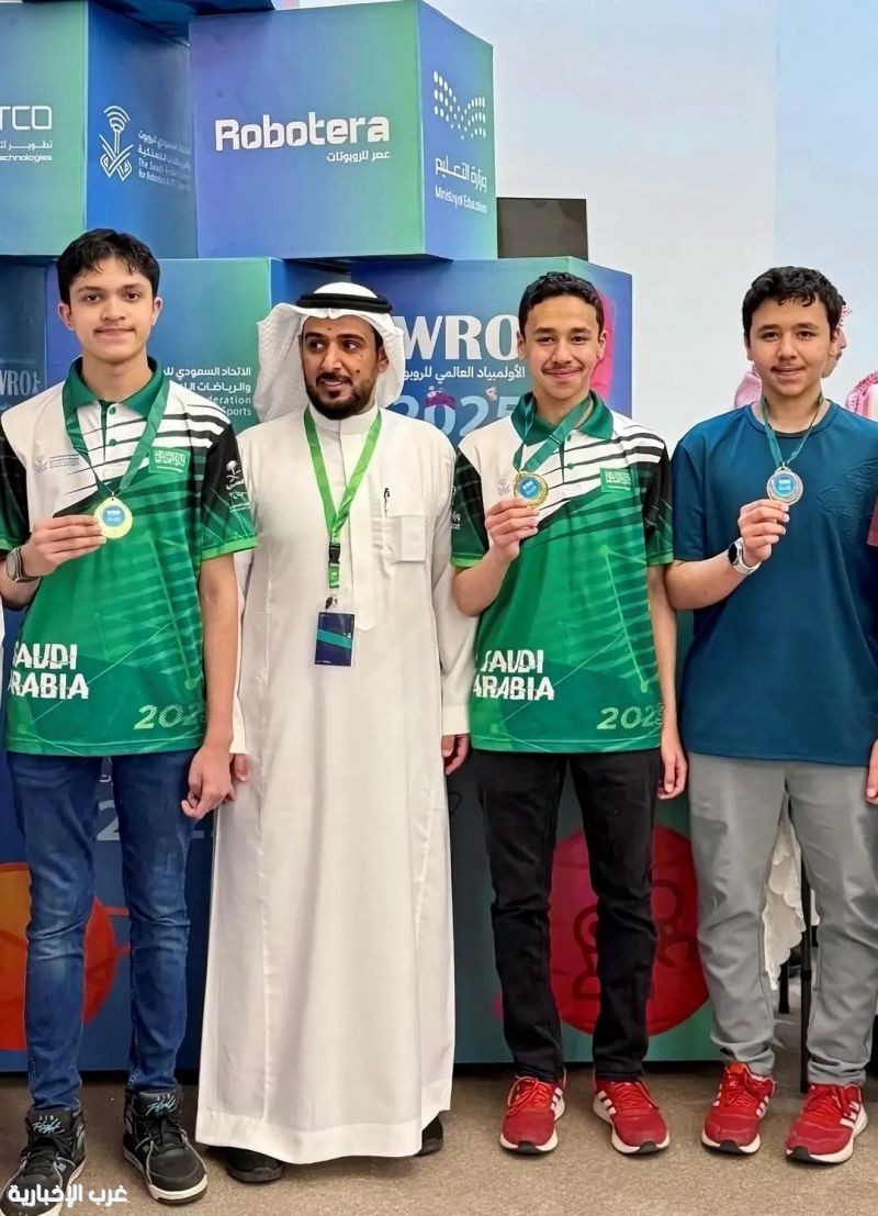 تعليم مكة المكرمة يحقق مراكز متقدمة في النهائي الوطني للأولمبياد العالمي للروبوت WRO 2026