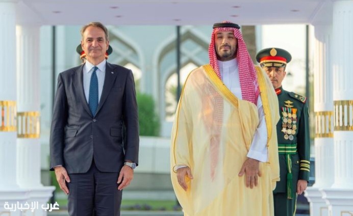 ولي العهد ورئيس وزراء اليونان يبحثان تعزيز التعاون والعلاقات الثنائية ولي العهد ورئيس وزراء اليونان يبحثان تعزيز التعاون والعلاقات الثنائية