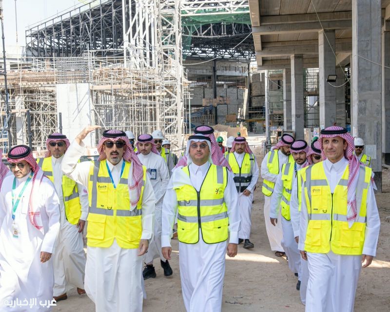 محافظ الأحساء يزور مشروع "سڤن" الترفيهي ويطّلع على مستجدات تنفيذه ومرافقه محافظ الأحساء يزور مشروع "سڤن" الترفيهي ويطّلع على مستجدات تنفيذه ومرافقه