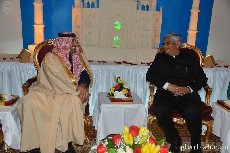 سمو نائب أمير الرياض يشرّف حفل سفارة الهند