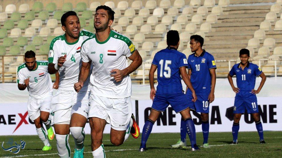 العراق تتغلب على تايلند برباعية