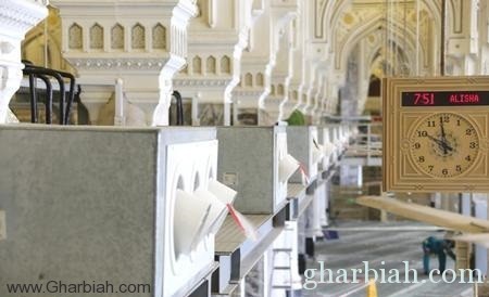 اكتمال مشروع التكييف المؤقت في المسجد الحرام