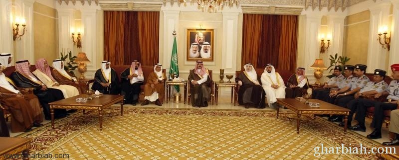 سمو محافظ جدة يستقبل المبايعين لسمو الأمير مقرن بن عبدالعزيز 