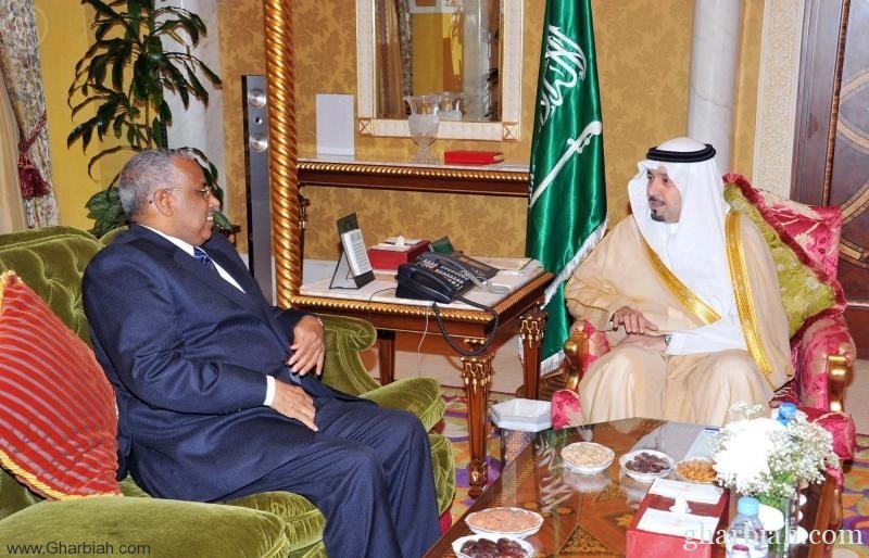سمو أمير منطقة مكة المكرمة يستقبل السفير الأريتري