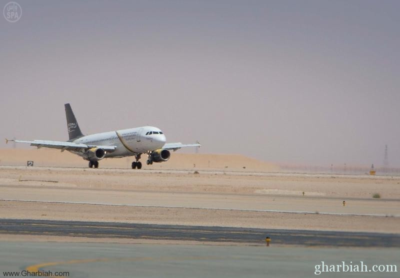  مطار الجوف يستقبل أول رحلة دولية