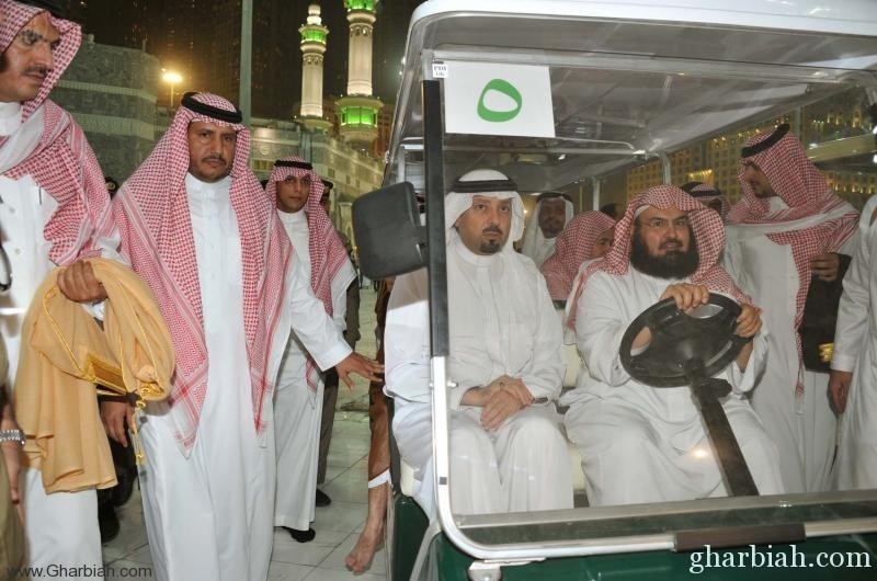  أمير منطقة مكة المكرمة يطمئن على الخدمات المقدمة لقاصدي المسجد الحرام