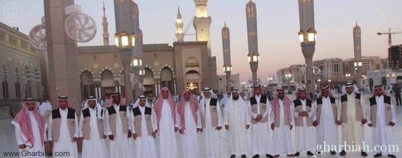 الفالح يتفقد إدارات وساحات المسجد النبوي