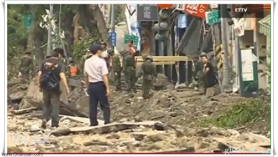 فـــيديو: انفجار ناجم عن تسرب الغاز يقتل 22 شخصا في تايوان