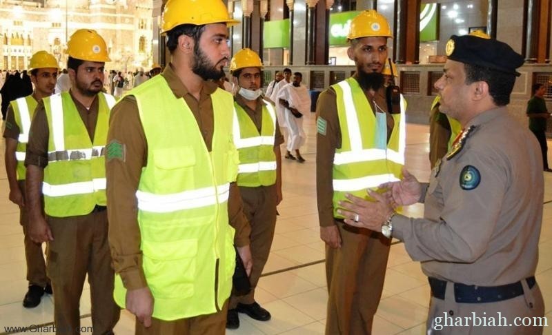  الدفاع المدني يبدأ تطبيق المرحلة الثالثة من خطته في المسجد الحرام