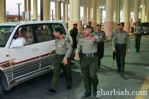 اللواء اليحيى يتفقد منفذي حالة عمار والحديثة	