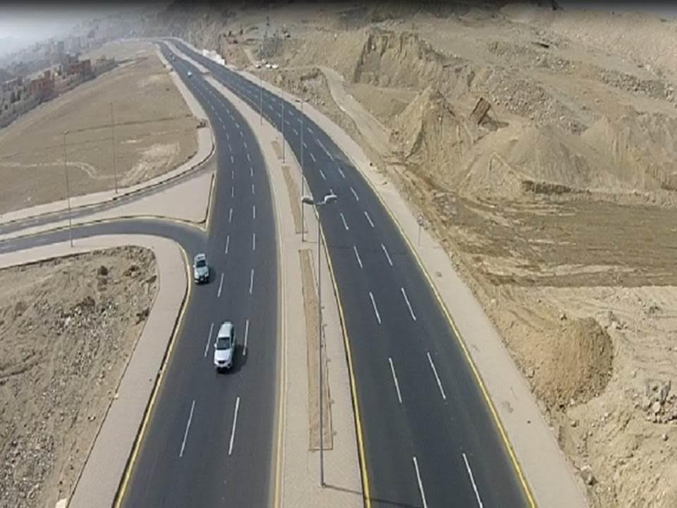 إنشاء طريق جديد يخدم مخططات غرب مكة