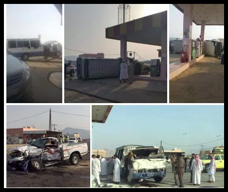 أمير الباحة يتابع حادث وفاة سائق وإصابة 24 طالبة بالحجرة