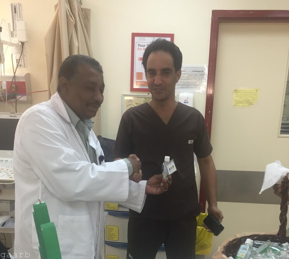 " مكافحة العدوى" بمستشفى الملك فيصل تواصل حملتها التوعوية