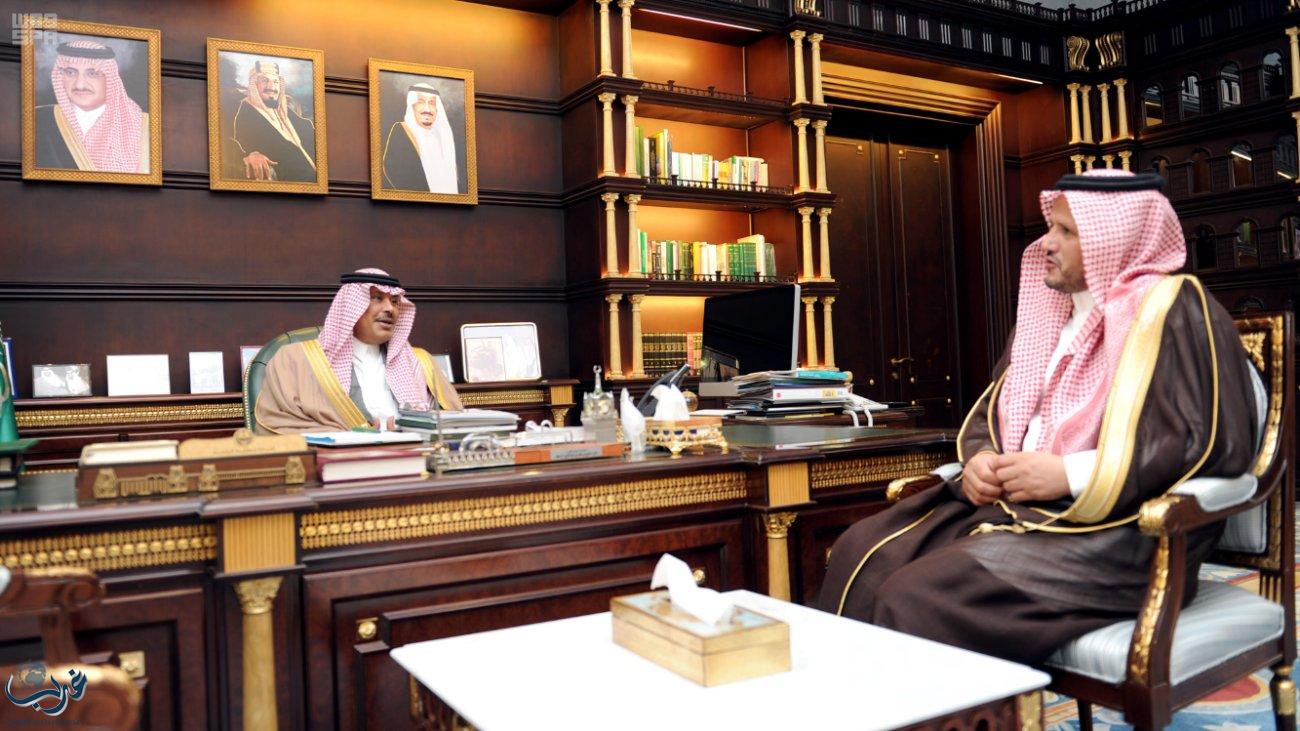 أمير الباحة يستقبل ‫رئيس نادي العين الرياضي