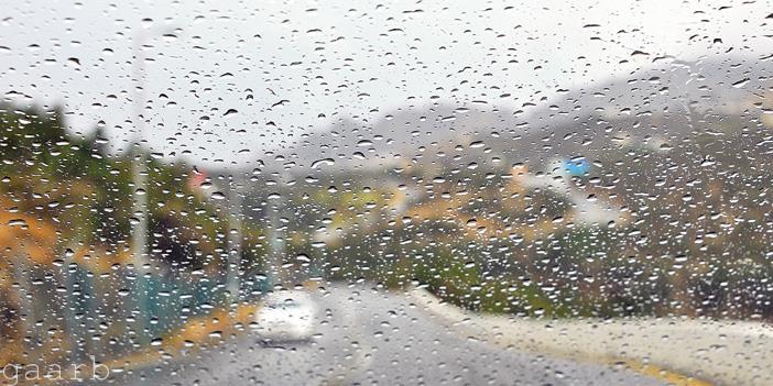 أمطار متفرقة على عدد من محافظات المملكة