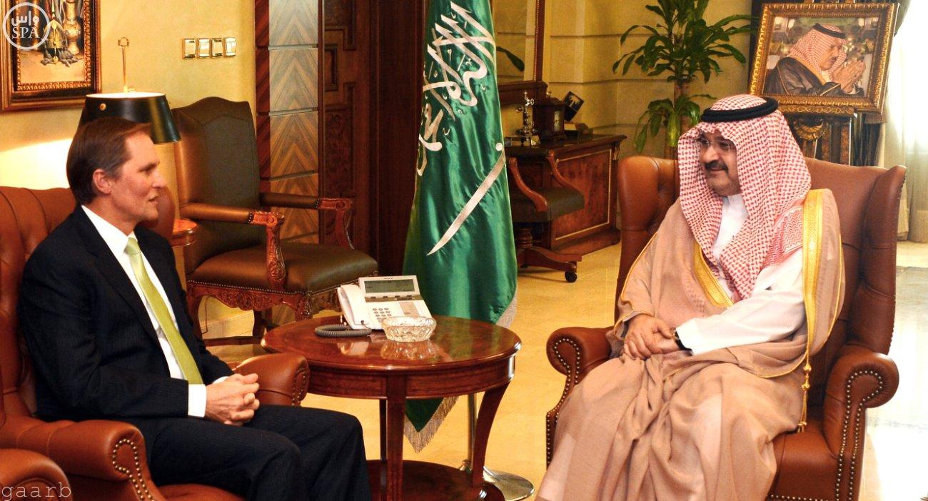 الأمير مشعل بن ماجد يستقبل القنصل العام الأمريكي بجدة
