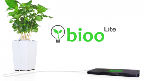 Bioo Lite .. وعاء نباتات لشحن الهواتف باستخدام أشعة الشمس فقط