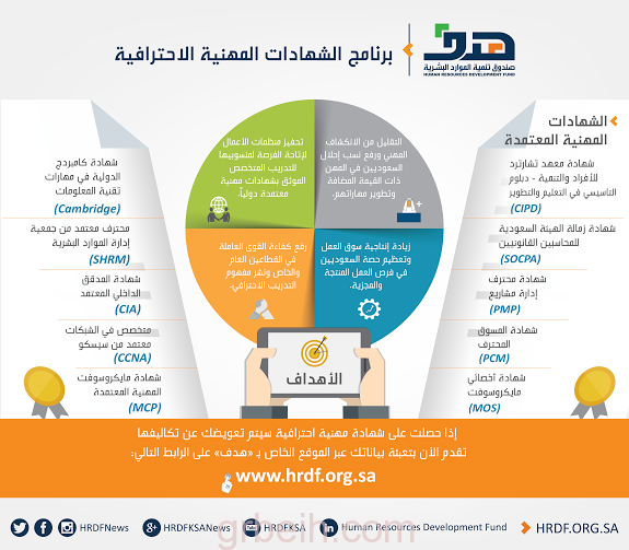 برنامج الشهادات المهنية الاحترافية.. يقلص الانكشاف المهني ويرفع مشاركة الكوادر الوطنية في سوق العمل