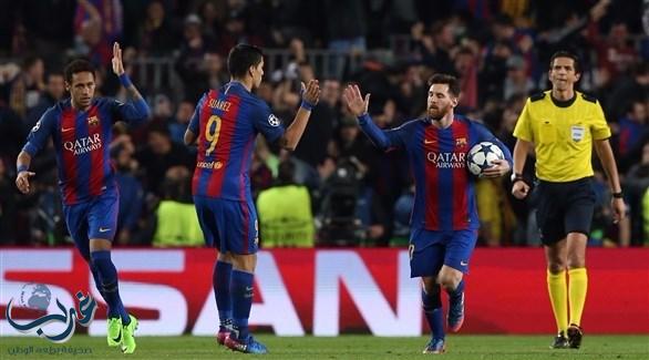 أبطال أوروبا: برشلونة يسحق باريس بــــ  6 ويتأهل لربع النهائي #برشلونه_باريس