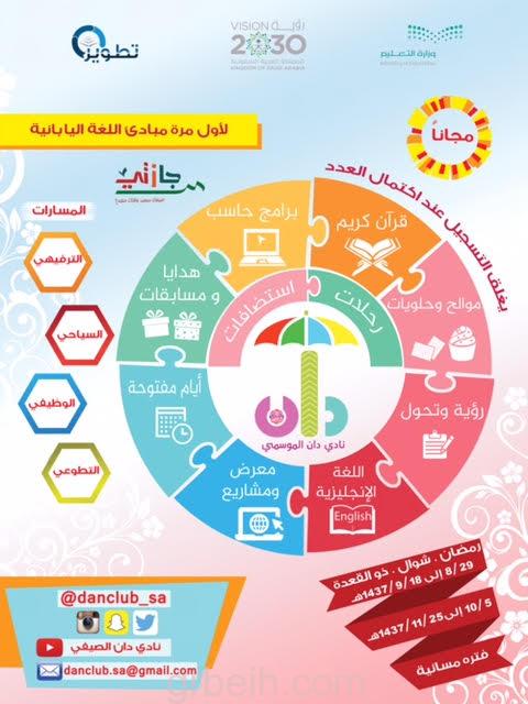 لأول مرة : مبادئ اليابانية في نادي ( دان ) الموسمي  بالمنطقة الشرقية