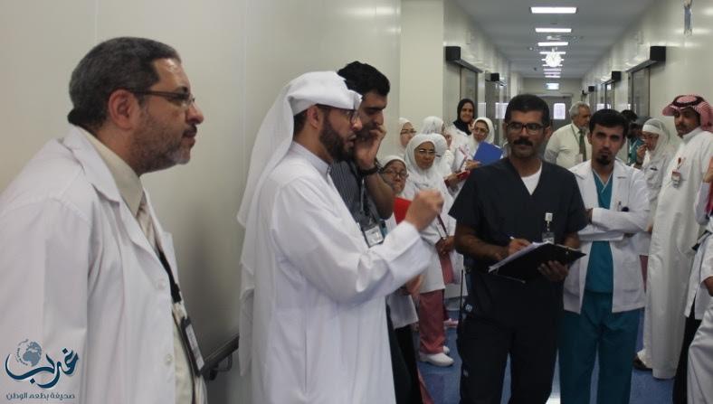 الدكتور الحبشي يزور مستشفى الولادة والاطفال بنجران