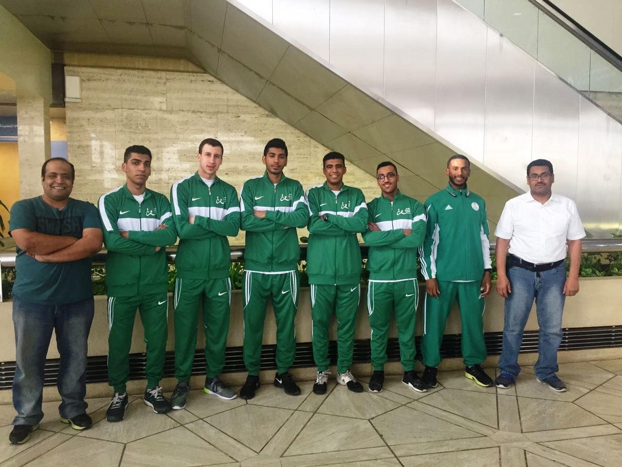 مبارزو المنتخب السعودي في بطولة العالم