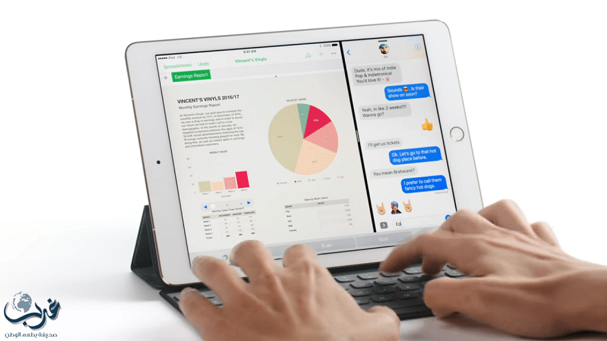 شركة آبل:تطلق إعلانات فيديوهات إعلانية جديدة عن حاسبها اللوحي آيباد برو عبر قناتها على موقع مشاركة الفيديو يوتيوب
