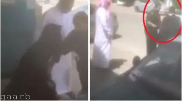 ضبط متسول متنكر بعباءة نسائية أمام أحد المساجد بالمملكة "فيديو:"