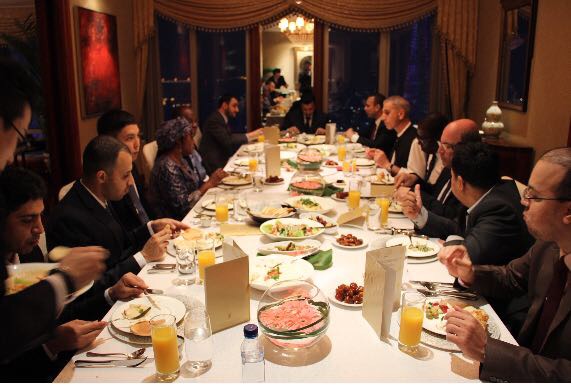 القنصل العام في "قوانجو" يقيم حفل افطار بمناسبة شهر رمضان المبارك
