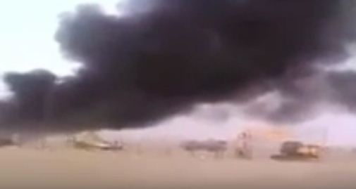 شاهد: الإنفجار الذي أودى بحياة 22 شهيداً من جنود الإمارات في اليمن