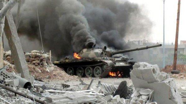 مقتل 73 حوثياً وتدمير دبابة و5 عربات وذخائر في الحرث