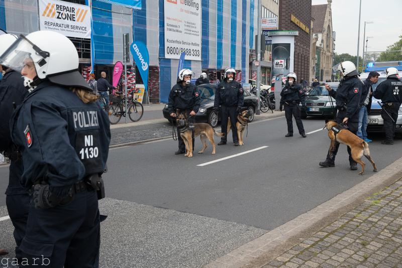الشرطة الألمانية: تفض مظاهرة غير مصرح بها في مدينة "كوتبوس